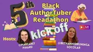 📚 Black Authortuber Readathon Kick-Off 🎉