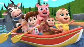 Row Your Boat Adventure | Newborn Baby Songs & Nursery Rhymes