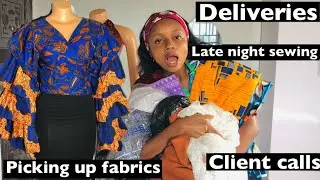 A TYPICAL DAY IN THE LIFE OF AN AFRICAN FASHION DESIGNER!