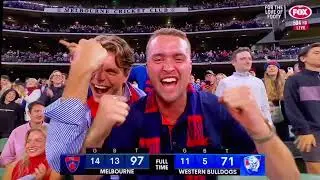 Last 41 seconds Melbourne vs Western Bulldogs round 1 2022