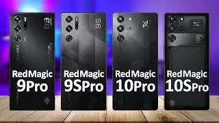 RedMagic 10S Pro VS RedMagic 10 Pro VS RedMagic 9S Pro VS RedMagic 9 Pro