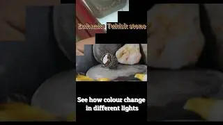 Zultanite Turkish Stone Changing Color