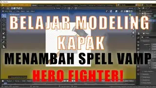 Modeling Kapak(AXE) di Blender#animation #belajaranimasi #blender3d #modeling3d #tutorial #fyp #axe