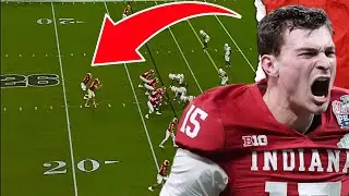 Breaking Down The 4th Down Call That Won Indiana A National Championship! 