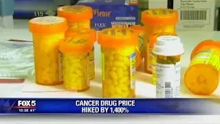 Cancer drug price jumps 1400 percent