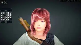Black Desert Online Character Customization Creating a Cute Tamer And Seeing her Kawaii Emotes Class