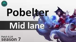 IMT Pobelter : Ahri vs Syndra | Mid lane | NA LOL | Patch 6.24 | season7