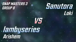 lambyseries vs Sanutora | Group B | Snap Masters 3