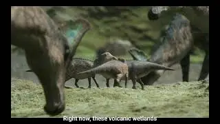 Mosquitoes turns paradise into Hell for hadrosaurs Dinosaurs | #prehistoricplanet | @AppleTV