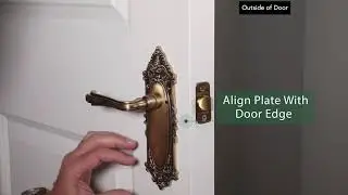 Installation Instructions for Nostalgic Warehouse Preattached Long Plates with Lever
