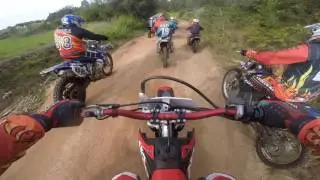 Crf 230 Barro nos óio trilha top!! em Canguçu - Rs 17/06/17