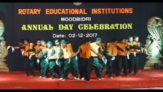 Best Dance performance by Rotary High school girls Moodbidri - MooN 7G