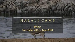 HALALI Etosha Accommodation Prices November 2023 to June 2024: NAMIBIA Etosha National Park by NWR