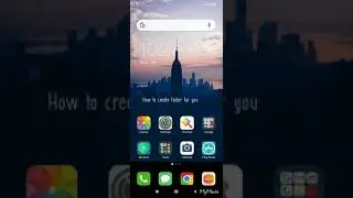 How to Create Folder for your Apps (Android - Redmi Note 7)
