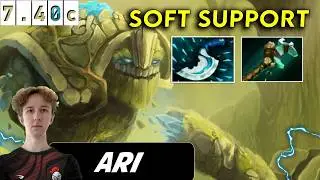 Ari Tiny Soft Support - Dota 2 Patch 7.40c Pro Player Full Gameplay