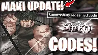 ⚔️*MAKI UPDATE* ALL NEW SPLIT SOUL UPDATE CODES FOR JUJUTSU ZERO (JZ) | ROBLOX JUJUTSU ZERO CODES