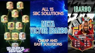VICTOR IBARBO || ALL 15 SBC SOLUTIONS (Easiest Way Possible) || Ibarbo Sbc Madfut || Madfut 22