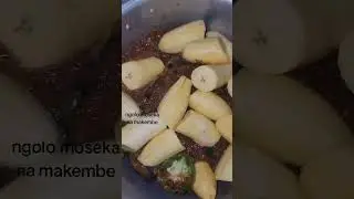 Repas du jour: ngolo moseka na makemba yoka go&ucirc;t 👅#kinshasa #rdc #cuisine #repas #nourriture