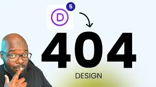 Divi 5 404 Template Design.