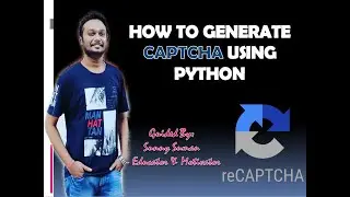 How To Generate Captcha Using Python | IN HINDI