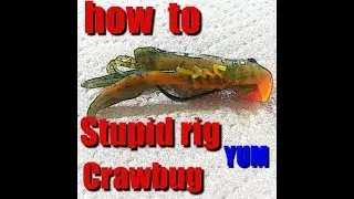 Stupid Tube Rig / Stupid Yum Craw Rig для ловли окуня
