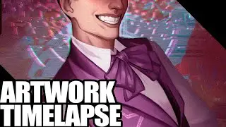 DAWKTRAP - Dawkosgames Commission - Artwork Timelapse
