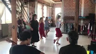 Flamenco dance workshop at the Canggu Studio