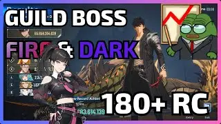 Guild Boss FACHTNA 🐲⛱️ - 🔥Fire🔥- 🌚Dark🌚- ~  Rage Counter:181+ | Solo Leveling: Arise