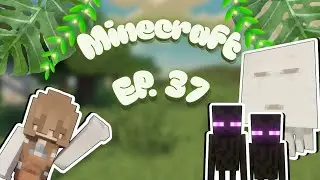 Уютный Minecraft, эпизод 37: Возвращение в Нижний мир. Охота на эндерменов и встреча с гастом 🔥👀