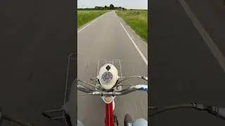 1977 Honda PC50 K topspeed run!! #honda #Honda50 #hondapc50
