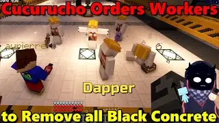 Badboyhalo & Aypierre Troll workers at their Shift on QSMP Minecraft