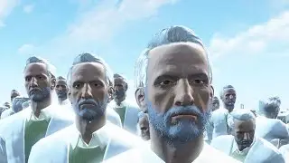 Fallout 4 - 150 Fathers vs 15 Super Mutant Behemoths - Epic Battle