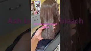 Ashbrown no bleach #hair #rebonded #hairstyles #keratinhairatsaloon #haircolor