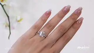 'Mia' Moissanite Ring | Moi Moi Fine Jewellery
