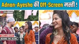 Mannat Behind The Scenes: Adnan Khan ने लिया Risk, Ayesha Singh हुई अपने Co-star के लिए Protective !