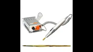 Medicool Pro Power&reg; 20k Professional Electric File and Kolinsky Brush Bundle