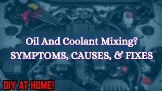These Are The 7 Common Reasons Of Coolant and Oil Mixing (DIY Fixes)