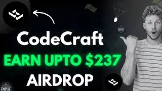 CodeCraft Airdrop 🪂 | New Crypto Airdrop | Earn Money Online @earningempire365