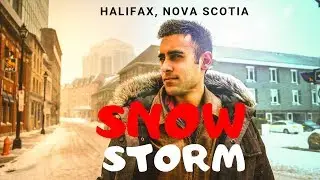 INSANE Halifax BLIZZARD! | Halifax, Nova Scotia SNOW STORM