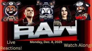 WWE RAW before John Cena's last match | Live React with us! - 12/8/25