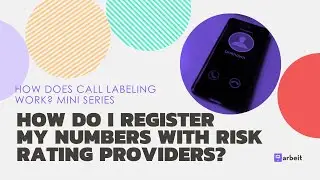 How Does Call Blocking and Labeling Work? Mini Series, Part 5: How to Register Your Numbers