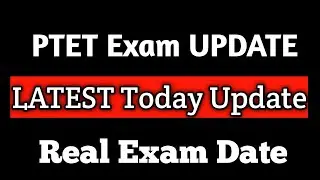PTET EXAM DATE 2020 || PTET || BSTC 2020