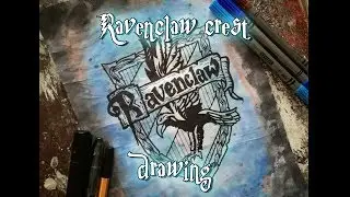 ravenclaw crest drawing