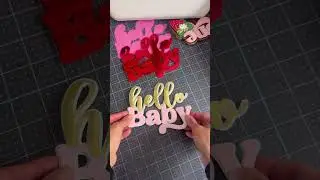 DIY Berry 1st Birthday Cake Topper Cricut Tutorial