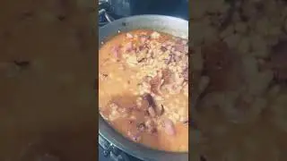 Ham and beans