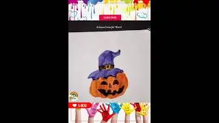 Halloween Pumpkin Drawing 🎃 | Easy & Fun Spooky Art #Shorts