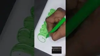 How to Write ASMAH in Bubble Letters ✨ | Bubble Fonts | Calligraphy Art #shorts #calligraphy #art