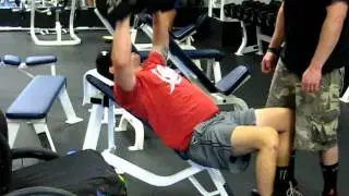 Elite Power Fitness Alaska... Paul Thacker Broken back incline presses! OUTSTANDING!!!