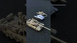 Sluban Australia's WW1 & WW2 Military Tanks: Building Blocks