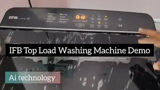 Ifb 7Kg Top Load Washing Machine Full Demo|IFB TL701EP1| How to use ifb top load washing machine